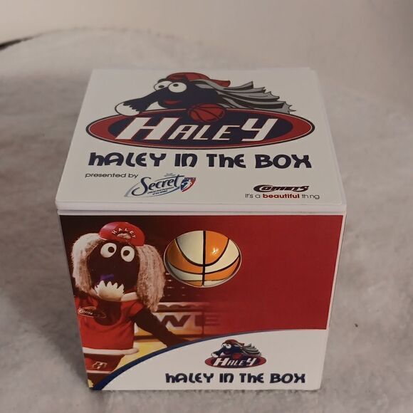 Vtg Houston Comets WNBA Haley in the Box Promotional Item - Picture 2 of 6